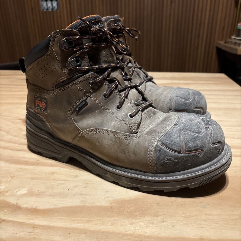 Timberland PRO Magnitude 6-inch composite safety toe waterproof work boots 10.5W